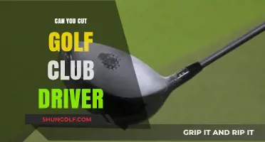 Can You Cut a Golf Club Driver? Pros, Cons, and How-To Guide