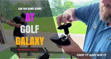 Demo Clubs at Golf Galaxy: Your Ultimate Fitting Experience