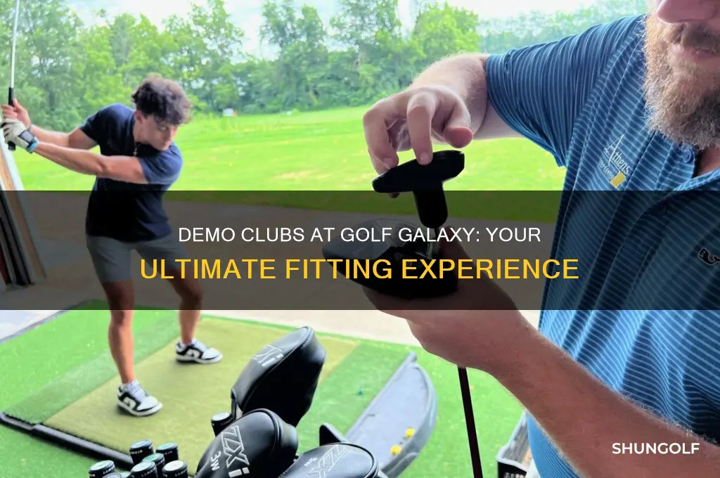 can you demo clubs at golf galaxy