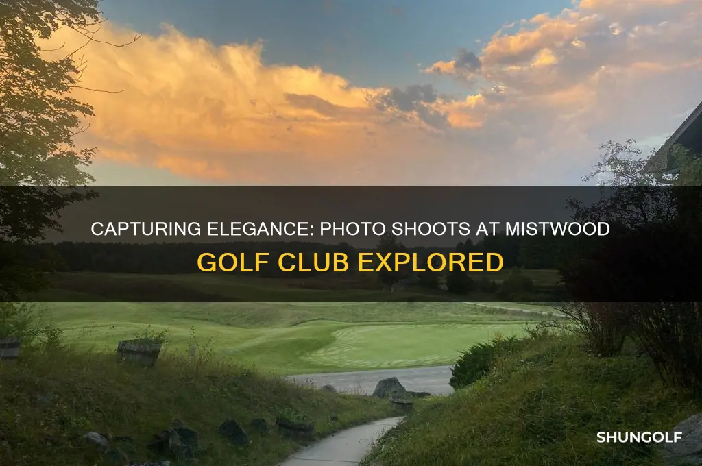 can you do a photo shoot at mistwood golf club