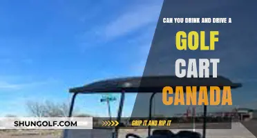 Drinking and Driving Golf Carts in Canada: Legal or Risky?