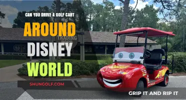Exploring Disney World: Can You Drive a Golf Cart Around?