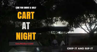 Driving Golf Carts at Night: Safety Tips and Legal Guidelines