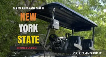 Driving Golf Carts in New York: Legal Rules and Regulations