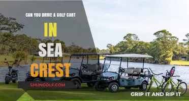 Driving Golf Carts in Sea Crest: Rules, Regulations, and Safety Tips