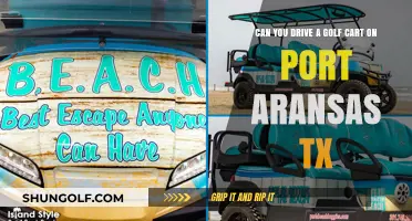 Driving Golf Carts in Port Aransas, TX: Rules and Regulations