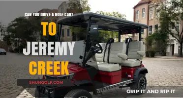 Exploring Jeremy Creek: Is a Golf Cart Your Ideal Ride?