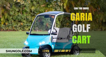 Can You Drive a Garia Golf Cart? Legal and Practical Insights