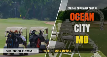 Exploring Ocean City, MD: Are Golf Carts Beach and Street Legal?