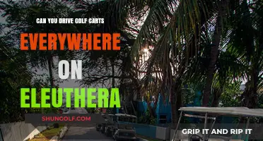 Exploring Eleuthera: Where Can You Drive Golf Carts Freely?