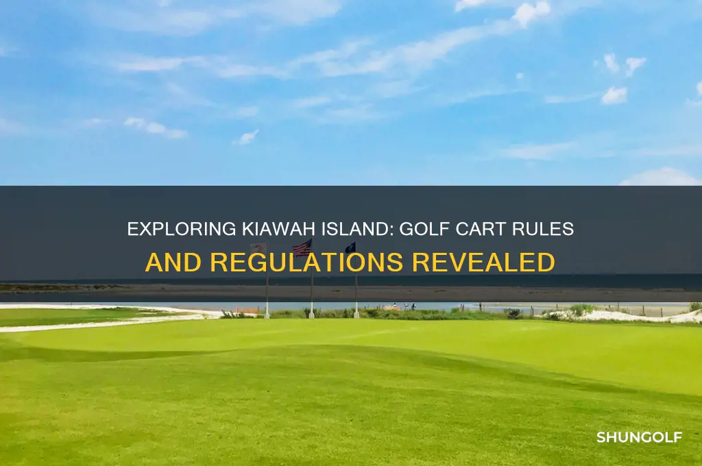 can you drive golf carts on kiawah island