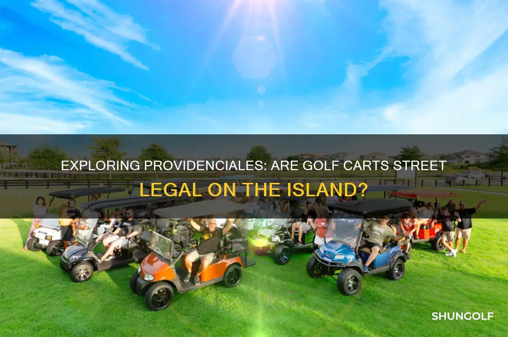 can you drive golf carts on providenciales