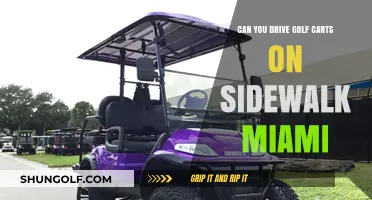 Driving Golf Carts on Miami Sidewalks: Legal or Off-Limits?