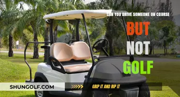 Driving on the Course: Golf Carts vs. Passenger Rules Explained