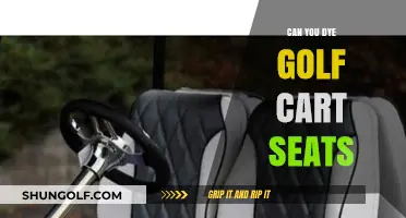 Revamp Your Golf Cart: A Guide to Dyeing Seats for a Fresh Look