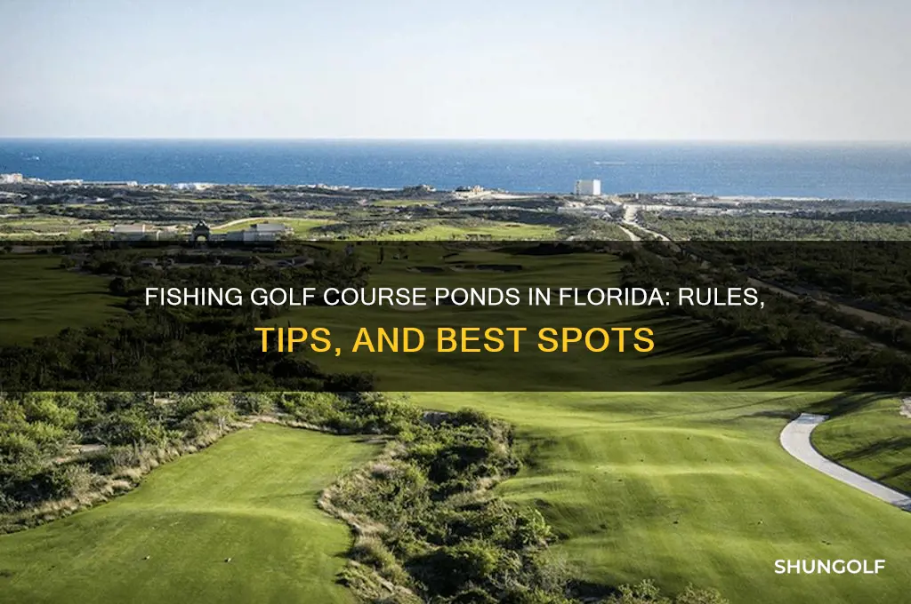 can you fish golf course ponds in florida