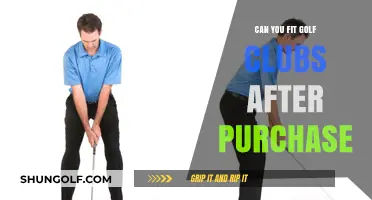 Can You Adjust Golf Clubs Post-Purchase? A Comprehensive Guide