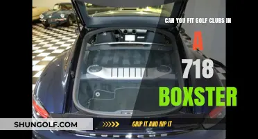 Golf Clubs in a 718 Boxster: Fit or Fiction?