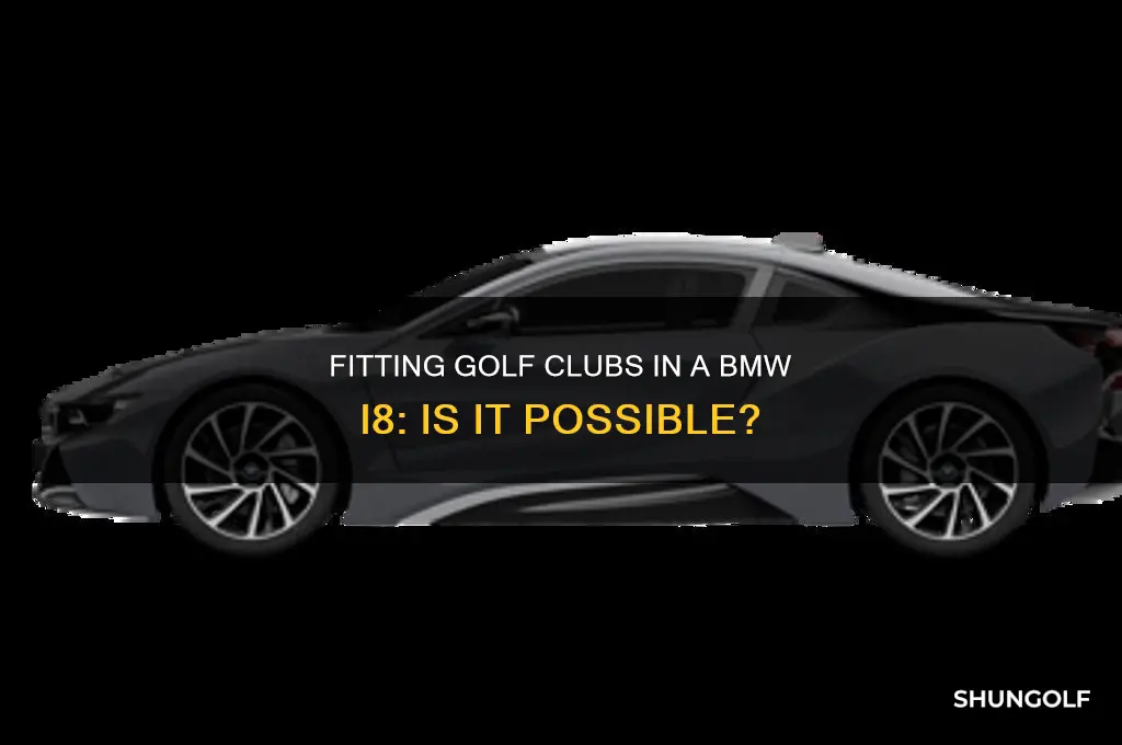 can you fit golf clubs in a bmw i8