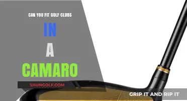 Fitting Golf Clubs in a Camaro: Tips and Tricks Revealed