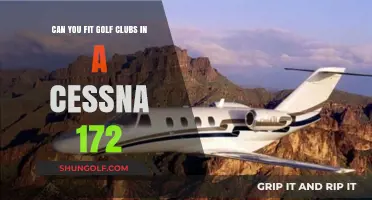 Fitting Golf Clubs in a Cessna 172: Tips and Tricks
