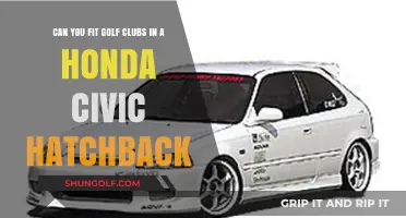 Golf Clubs in a Honda Civic Hatchback: Fit or Fiction?