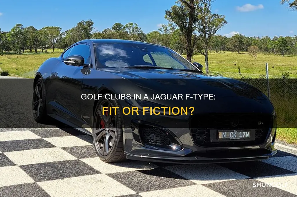 can you fit golf clubs in a jaguar f type