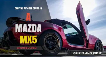Fitting Golf Clubs in a Mazda MX5: Is It Possible?