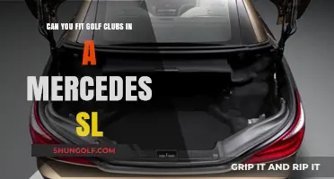 Fitting Golf Clubs in a Mercedes SL: Is It Possible?