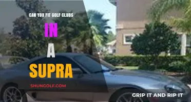 Fitting Golf Clubs in a Toyota Supra: Is It Possible?