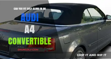 Golf Clubs in an Audi A4 Convertible: Fit or Fiction?