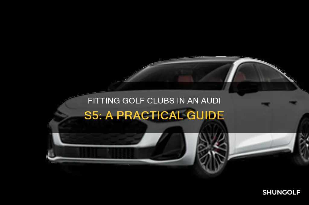 can you fit golf clubs in an s5