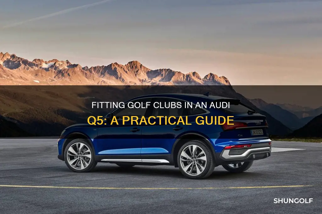 can you fit golf clubs in audi q5