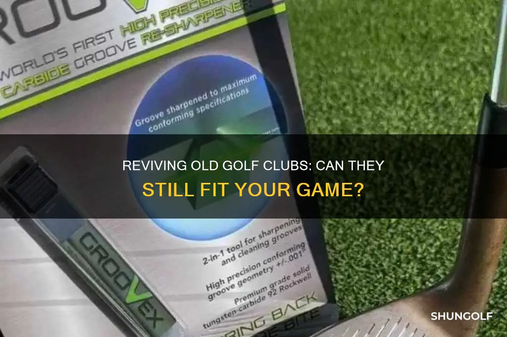 can you fit old golf clubs