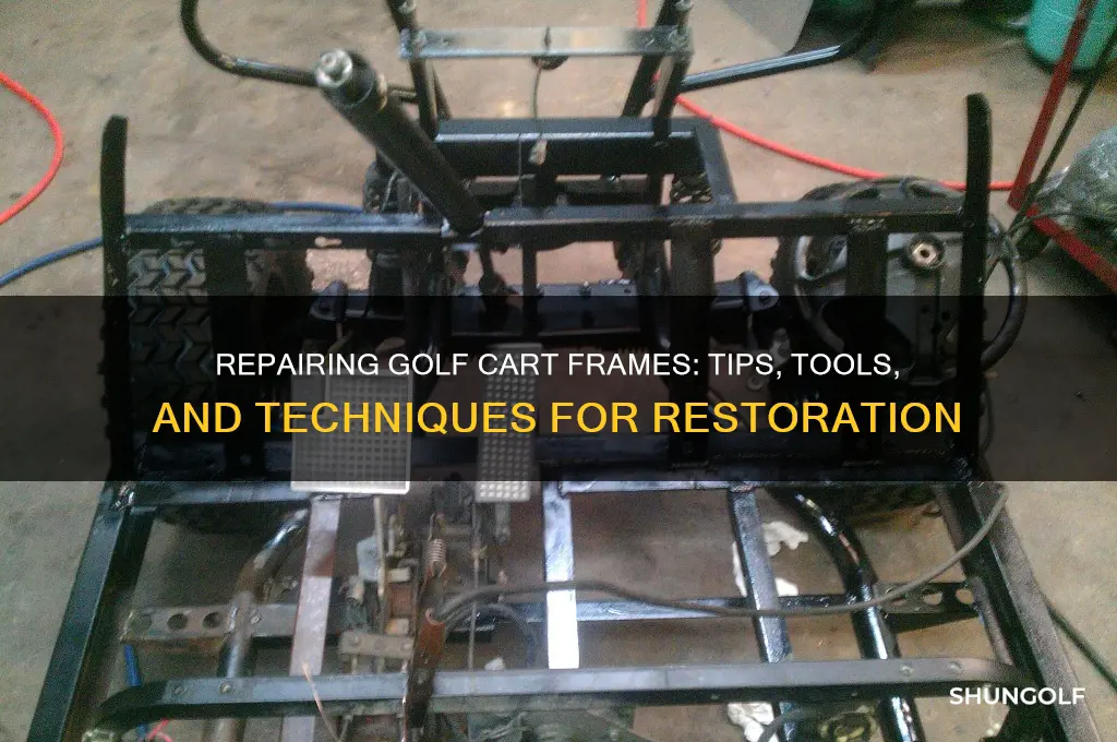 can you fix golf cart frame