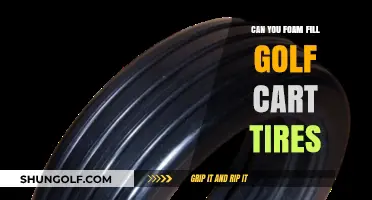 Foam Filling Golf Cart Tires: Benefits, Process, and Performance Boost