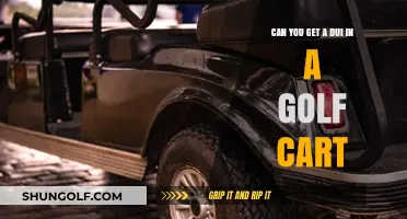 Can You Get a DUI in a Golf Cart? Legal Insights