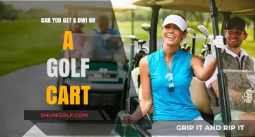 Can You Get a DWI on a Golf Cart? Legal Insights