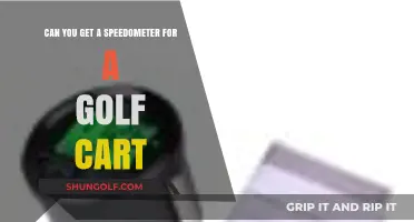 Speedometer for Golf Carts: Enhancing Safety and Performance on the Green