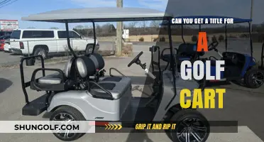 Golf Cart Titles: Legal Requirements and Registration Process Explained