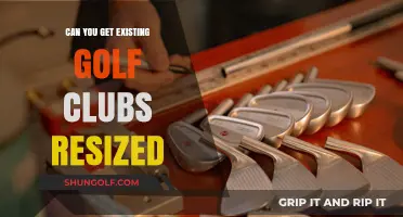 Resizing Golf Clubs: Can You Adjust Your Existing Set's Length?