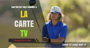 Golf Channel A La Carte TV: Is It Possible to Stream Solo?