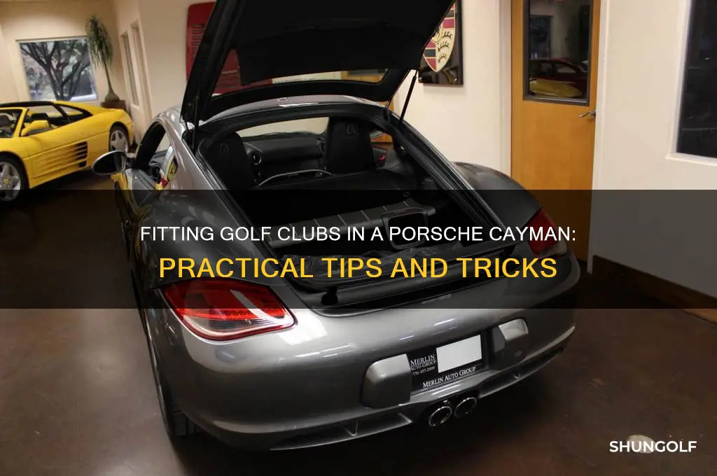can you get golf clubs in a porsche cayman