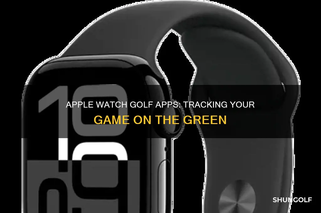 can you get golf courses on apple watch