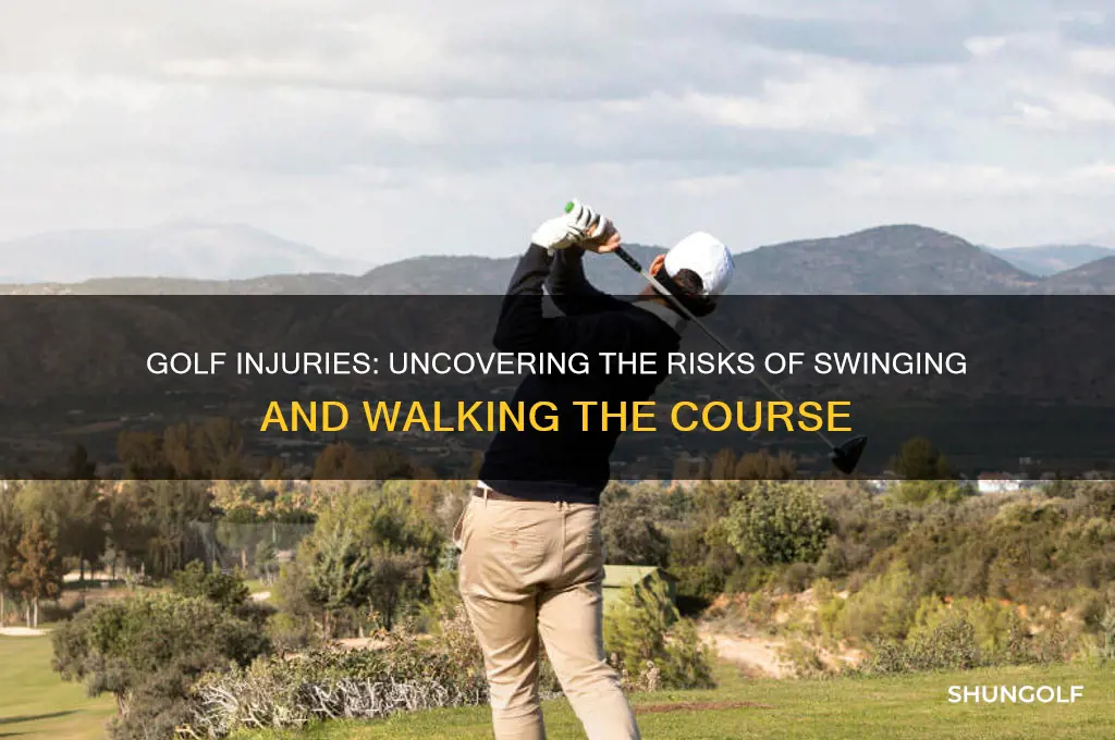 can you get injured from playing golf
