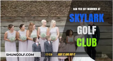 Say 'I Do' at Skylark Golf Club: Your Dream Wedding Venue