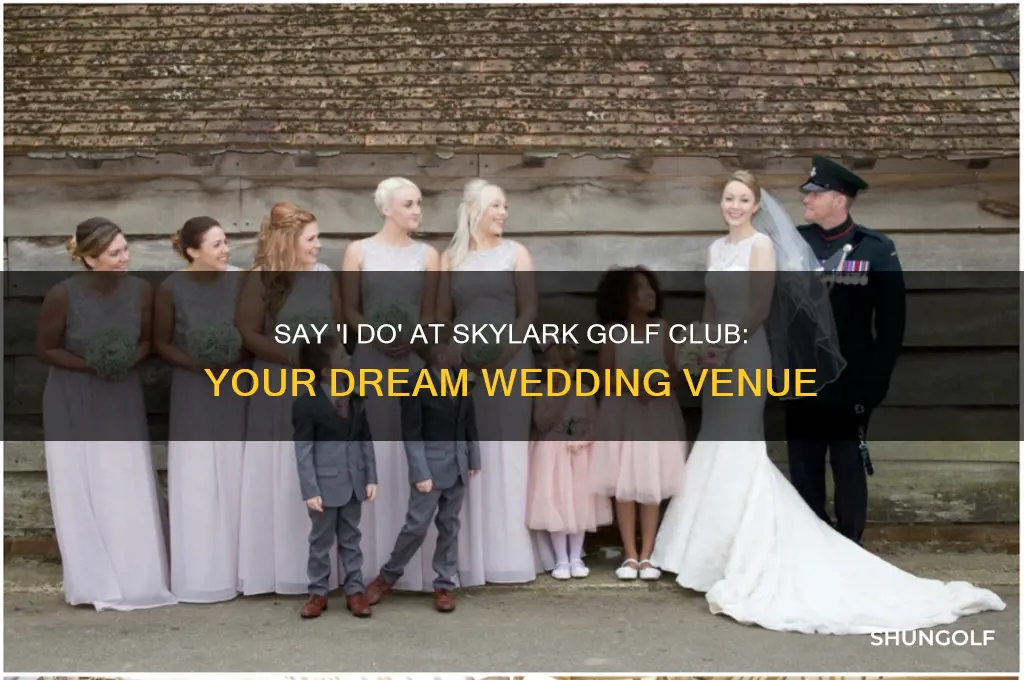 can you get married at skylark golf club