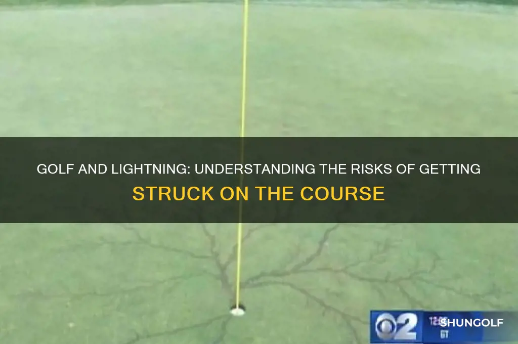 can you get struck by lighning while playing golf
