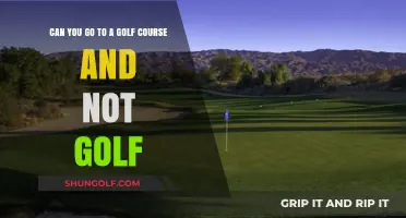 Exploring Golf Courses: Non-Golfing Activities and Relaxation Options