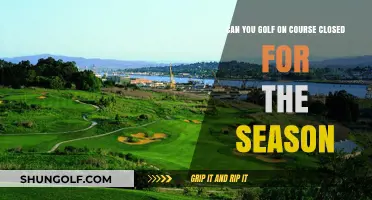 Golfing on Closed Courses: Risks, Rules, and Seasonal Etiquette Explained